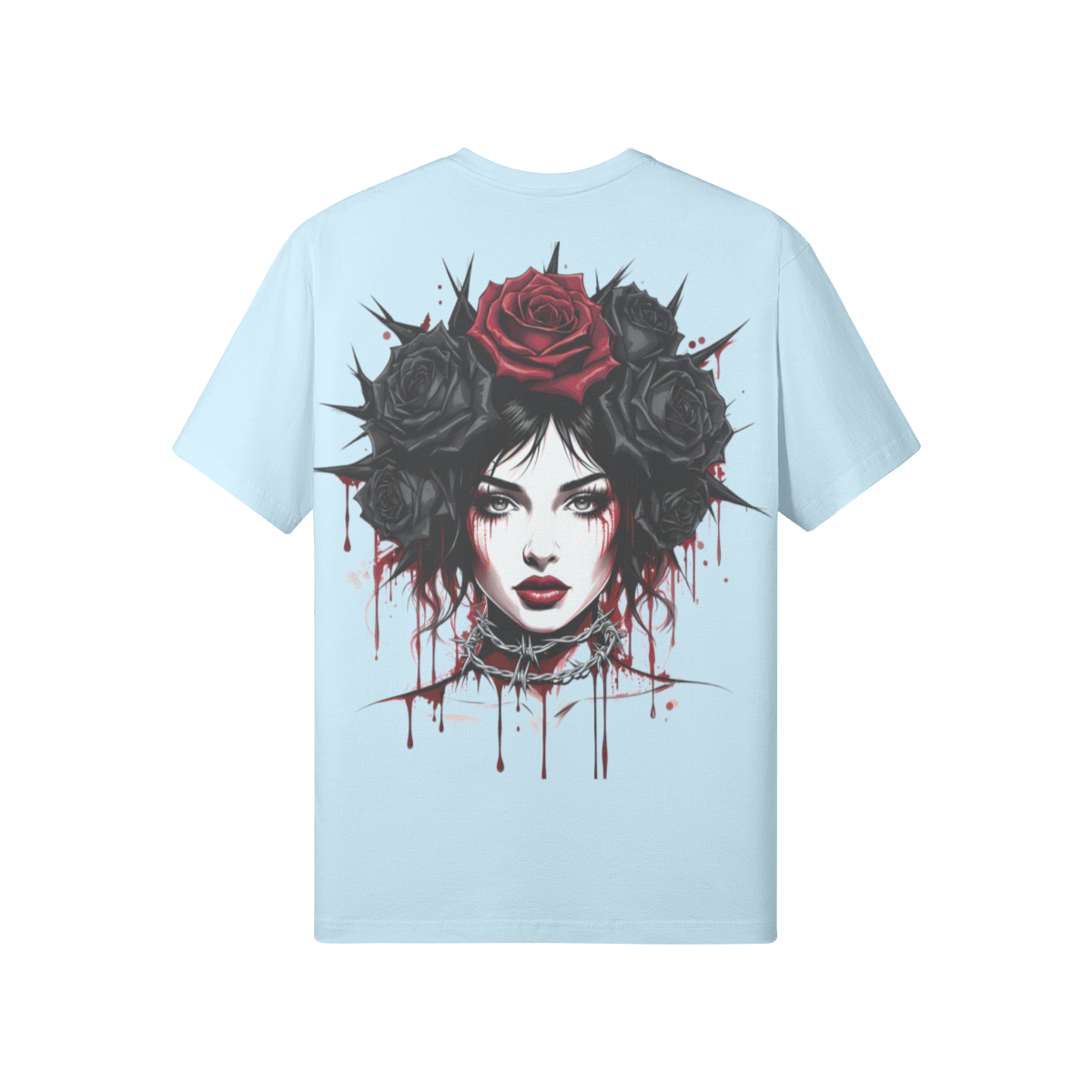 Misfit Mindset Outsider Tee - Gothic outsider design on black t-shirt