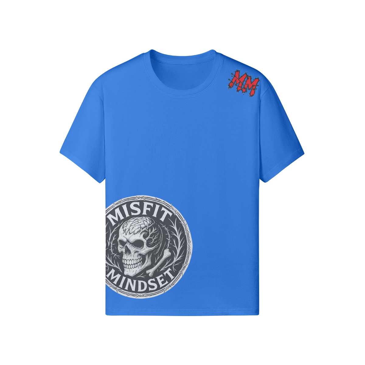 Misfit Mindset Outsider Tee - Gothic outsider design on black t-shirt