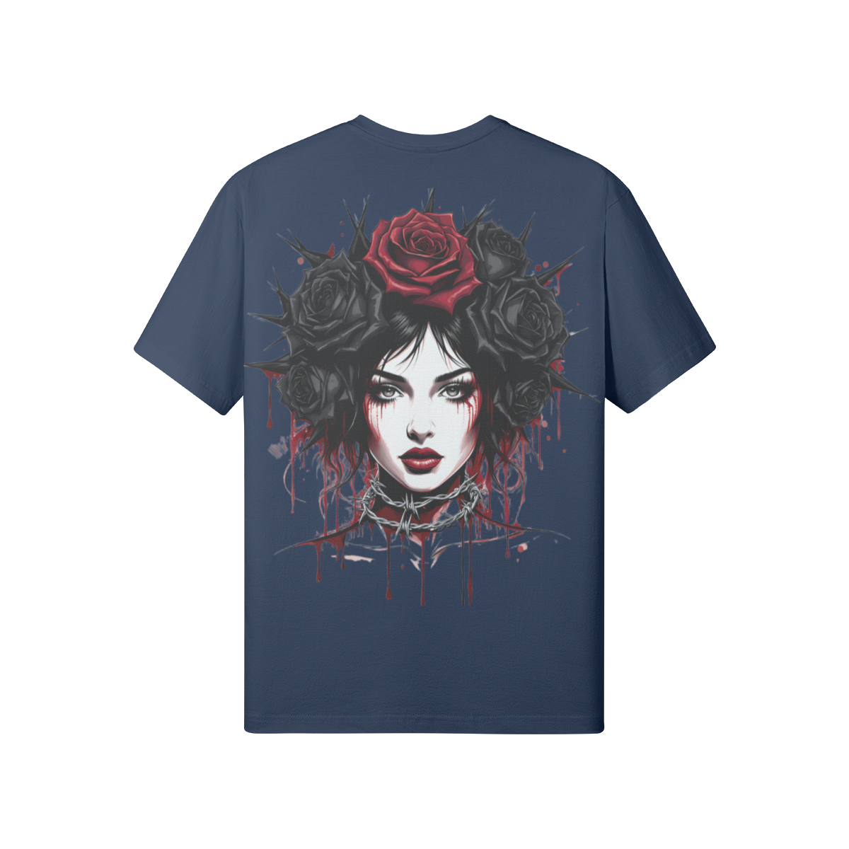 Misfit Mindset Outsider Tee - Gothic outsider design on black t-shirt