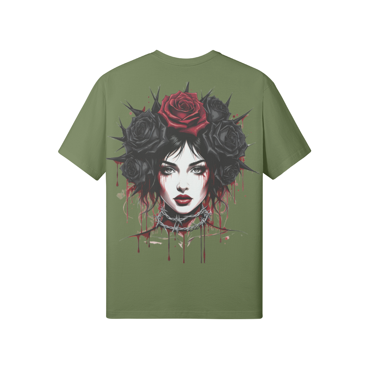 Misfit Mindset Outsider Tee - Gothic outsider design on black t-shirt