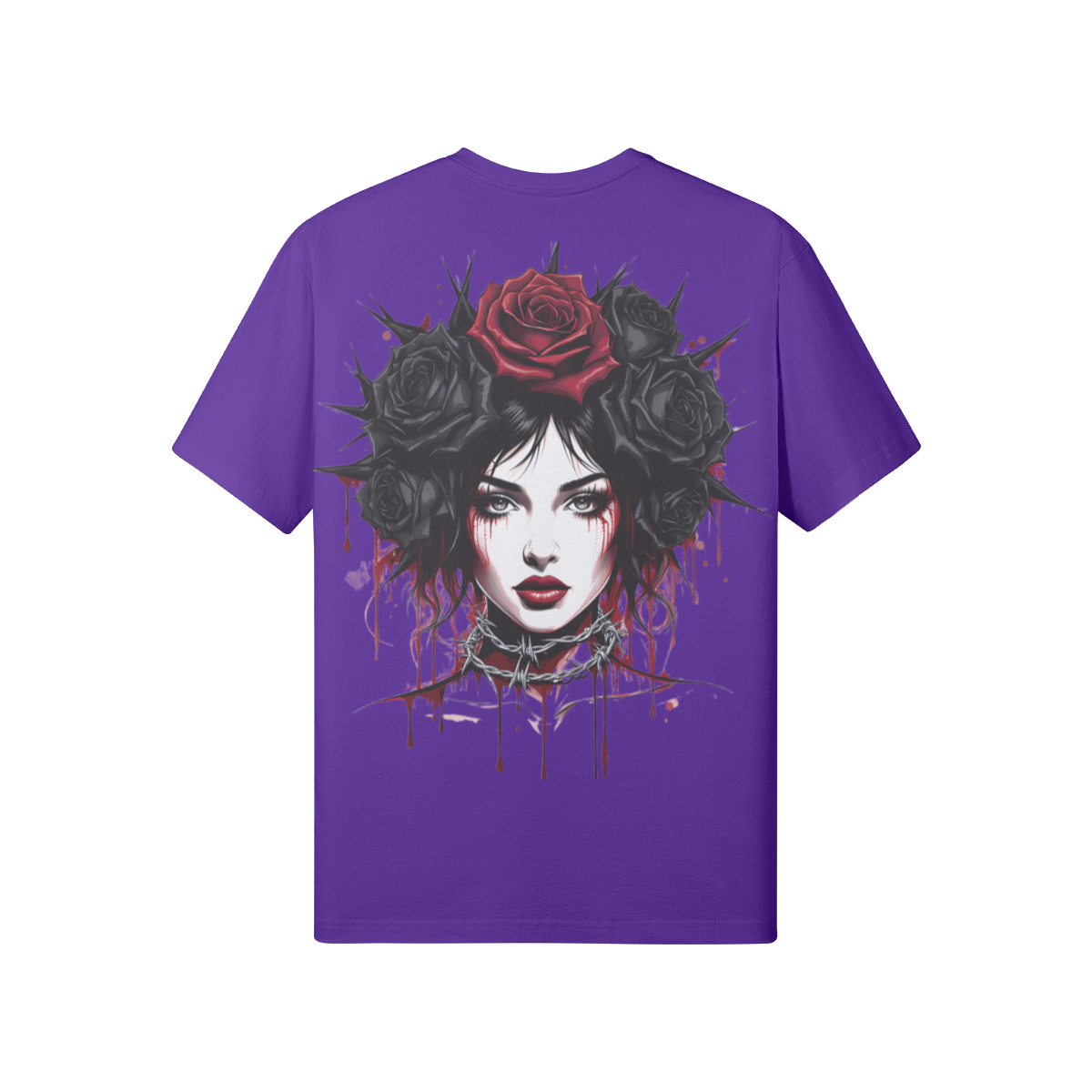 Misfit Mindset Outsider Tee - Gothic outsider design on black t-shirt