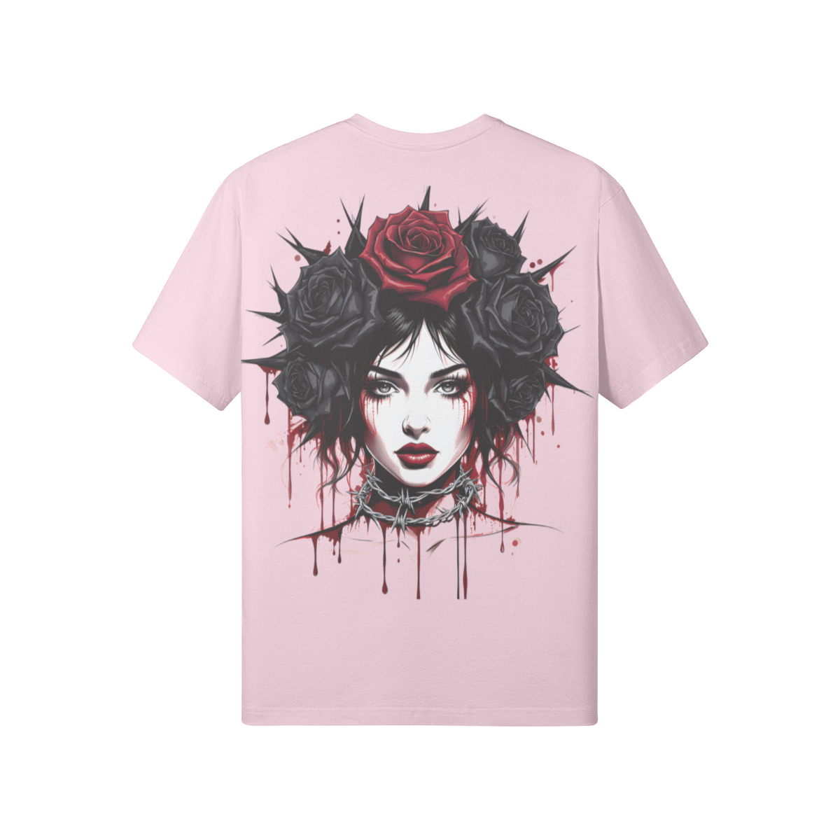Misfit Mindset Outsider Tee - Gothic outsider design on black t-shirt