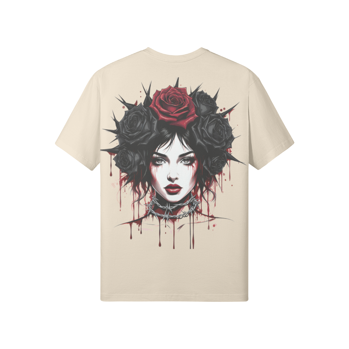 Misfit Mindset Outsider Tee - Gothic outsider design on black t-shirt