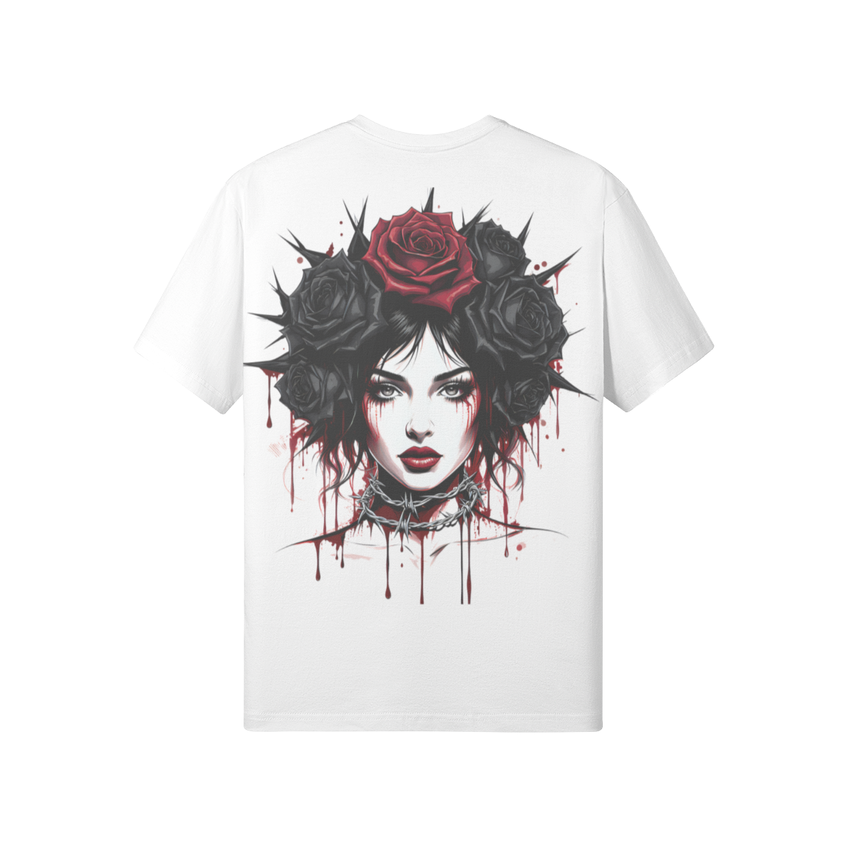 Misfit Mindset Outsider Tee - Gothic outsider design on black t-shirt