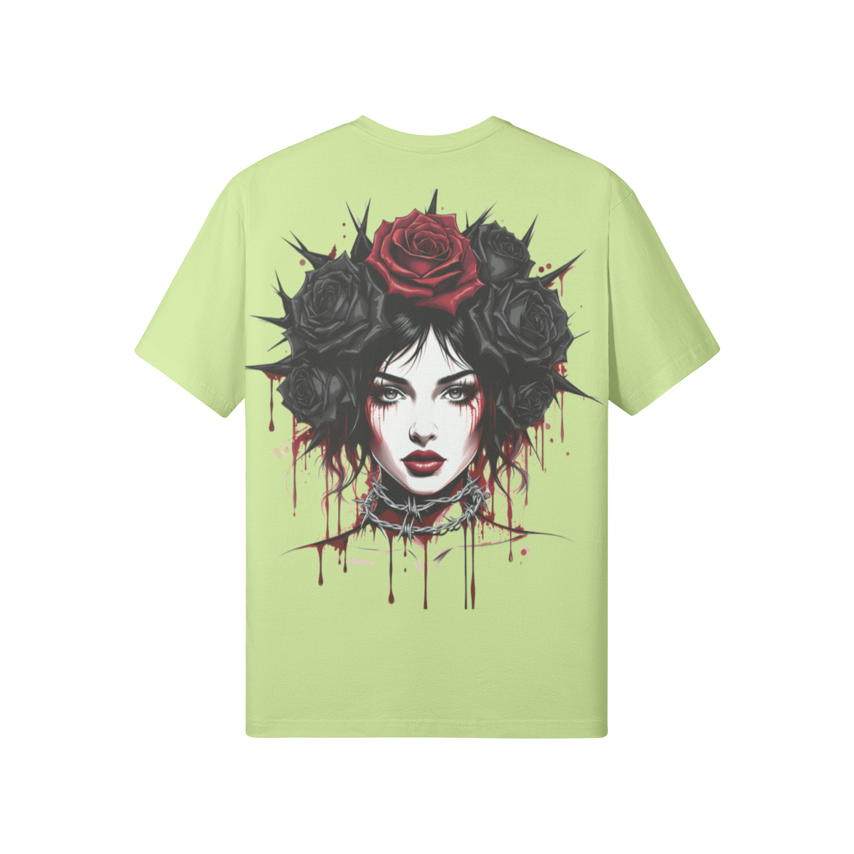 Misfit Mindset Outsider Tee - Gothic outsider design on black t-shirt